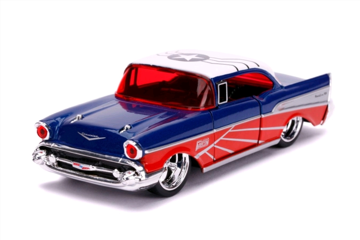 Captain America - Falcon 1957 Chevy Bel-Air 1:32 Scale Hollywood Ride/Product Detail/Figurines