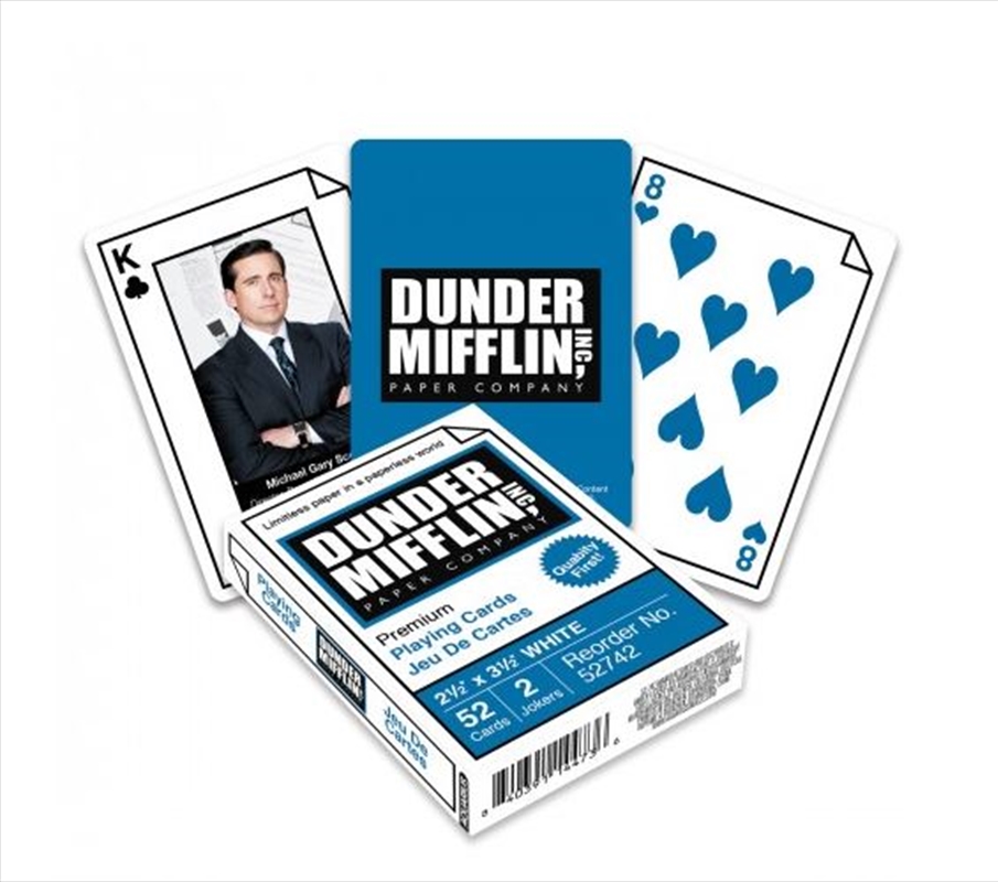 Dunder Mifflin Swag Playing Cards/Product Detail/Card Games