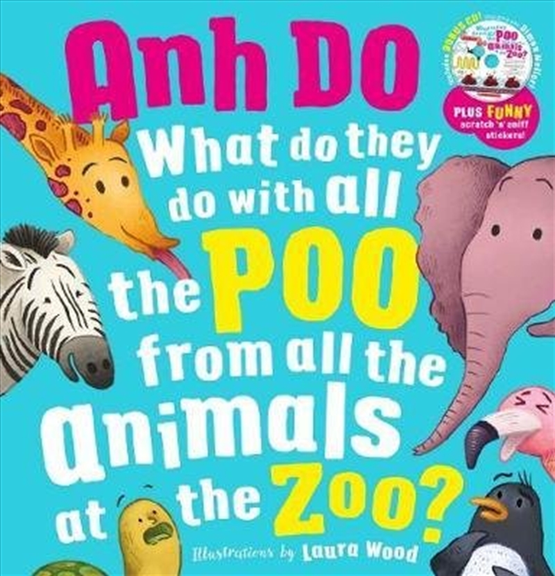 What Do They Do With All The Poo From All The Animals At The Zoo With Scratch 'n' Sniff Stickers/Product Detail/Childrens Fiction Books