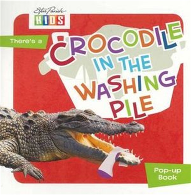 Crocodile In The Washing Pile | Board Book