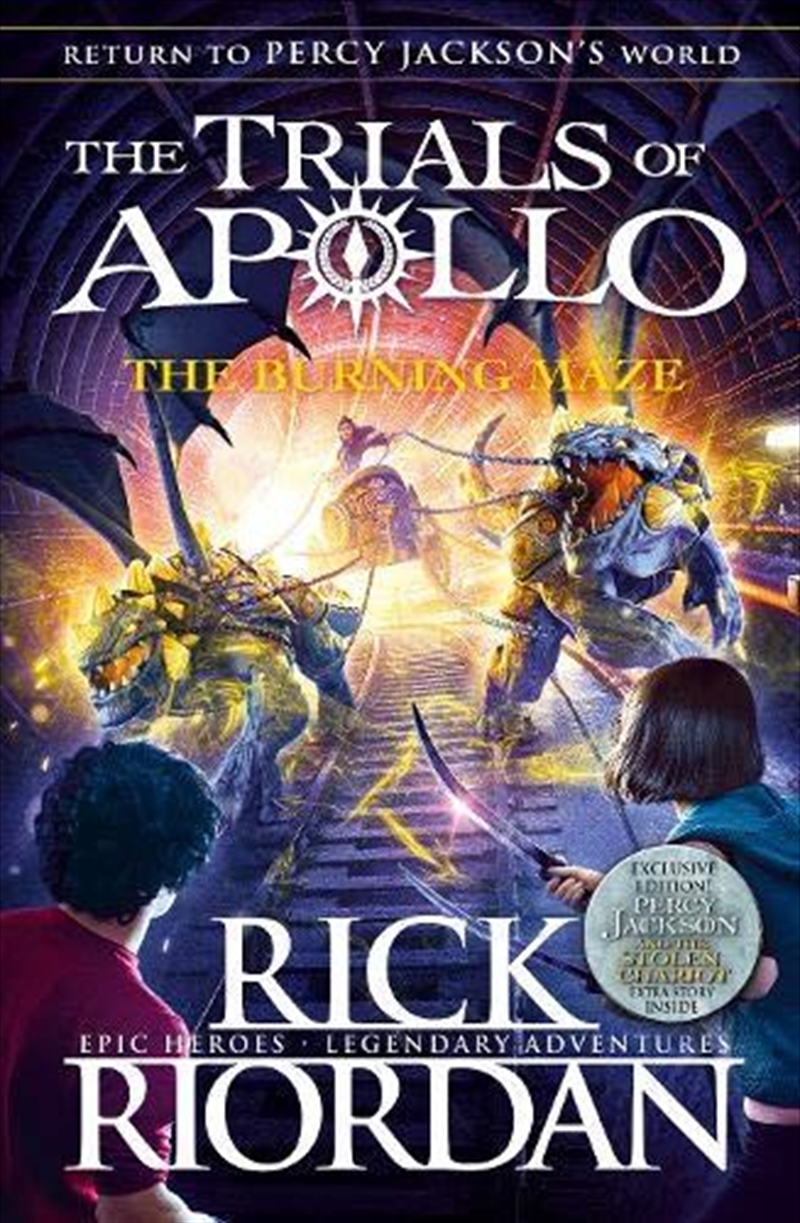The Burning Maze (the Trials Of Apollo Book 3)/Product Detail/Fantasy Fiction