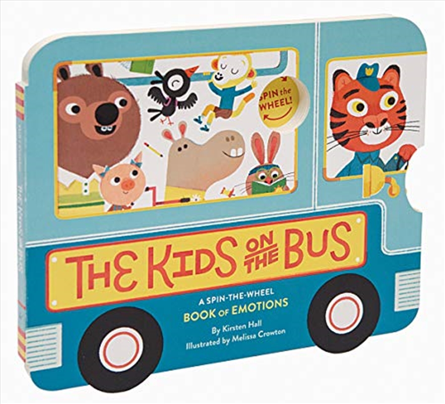 The Kids On The Bus: A Spin-the-wheel Book Of Emotions (school Bus Book, Interactive Board Book For/Product Detail/Childrens