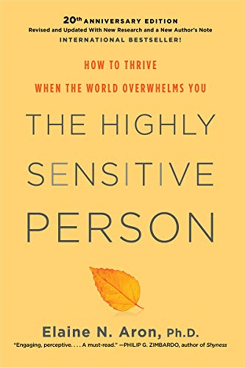 The Highly Sensitive Person/Product Detail/Psychology
