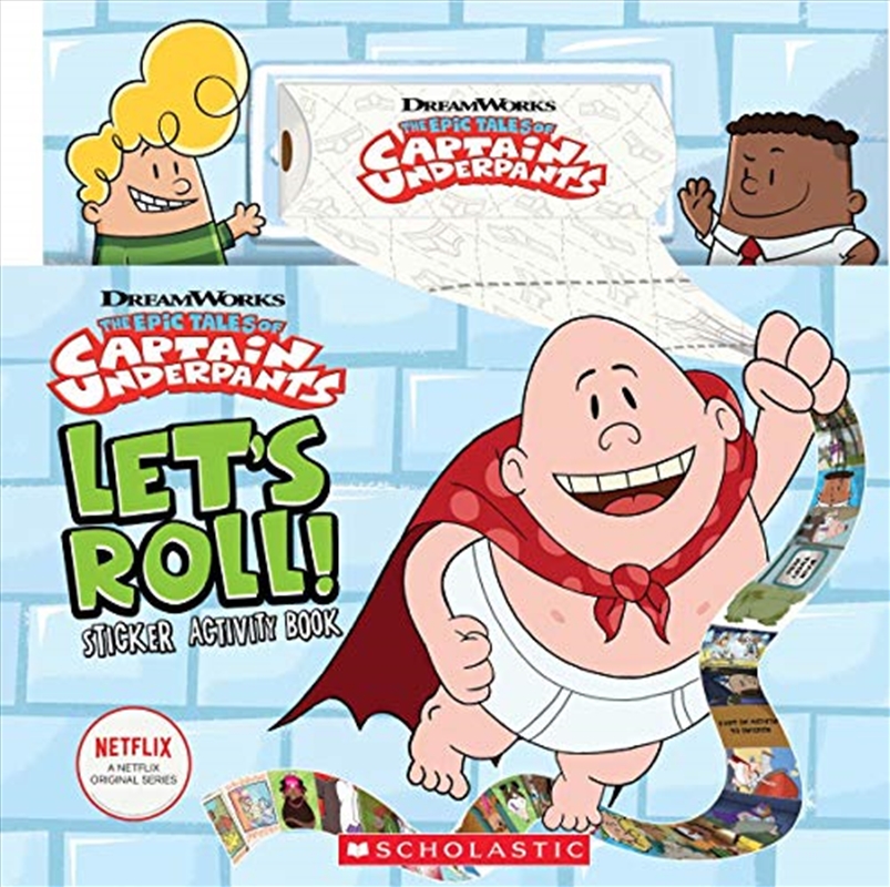 Let's Roll! Sticker Activity Book (captain Underpants Tv)/Product Detail/Childrens