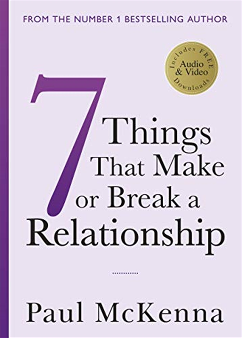 Seven Things That Make or Break a Relationship/Product Detail/Self Help & Personal Development