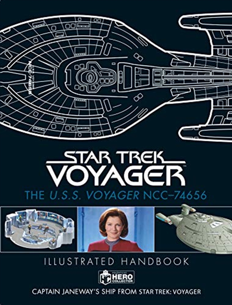 Star Trek: The U.s.s. Voyager Ncc-74656 Illustrated Handbook Plus Collectible: Captain Janeway's Shi/Product Detail/Reading