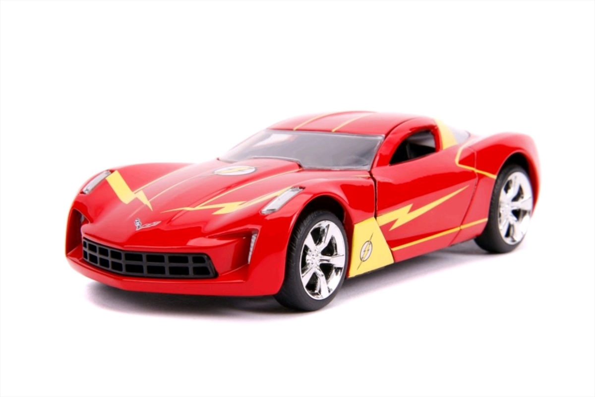Flash - Chevy Corvette Stingray 2009 1:32 Scale Hollywood Ride | Merchandise