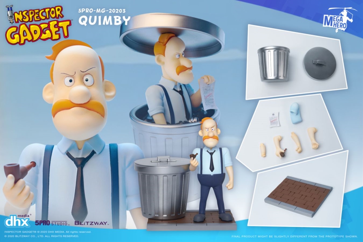 Inspector Gadget - Chief Quimby 1:12 Scale Action Figure/Product Detail/Figurines