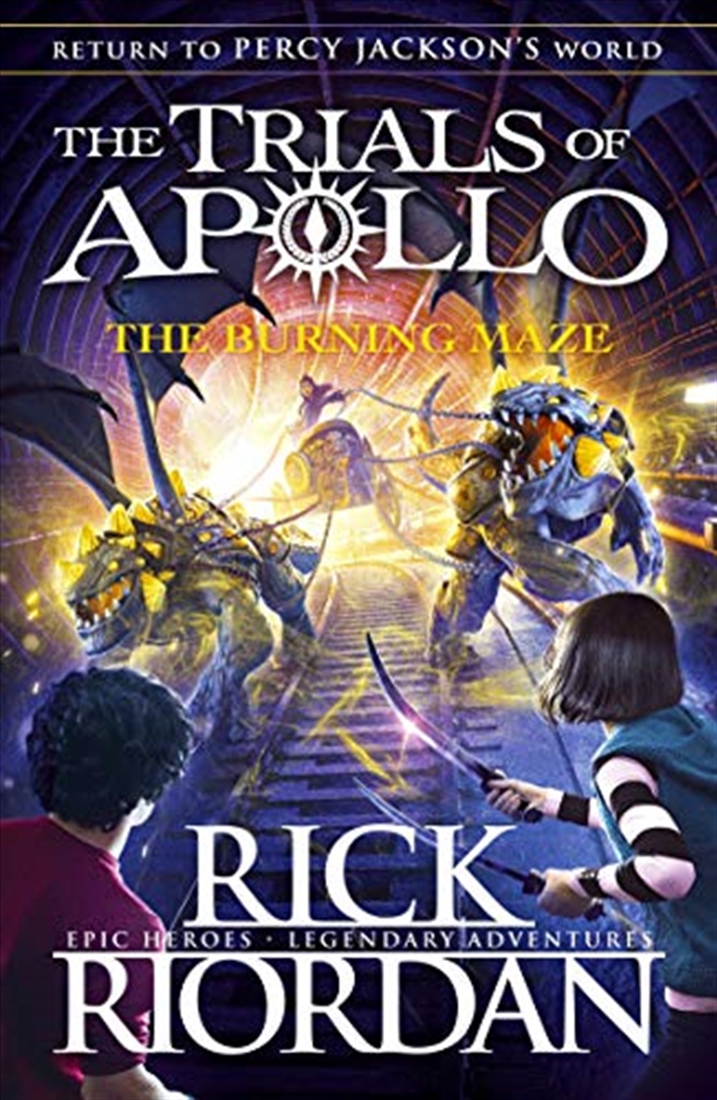 The Burning Maze (The Trials of Apollo Book 3)/Product Detail/Fantasy Fiction