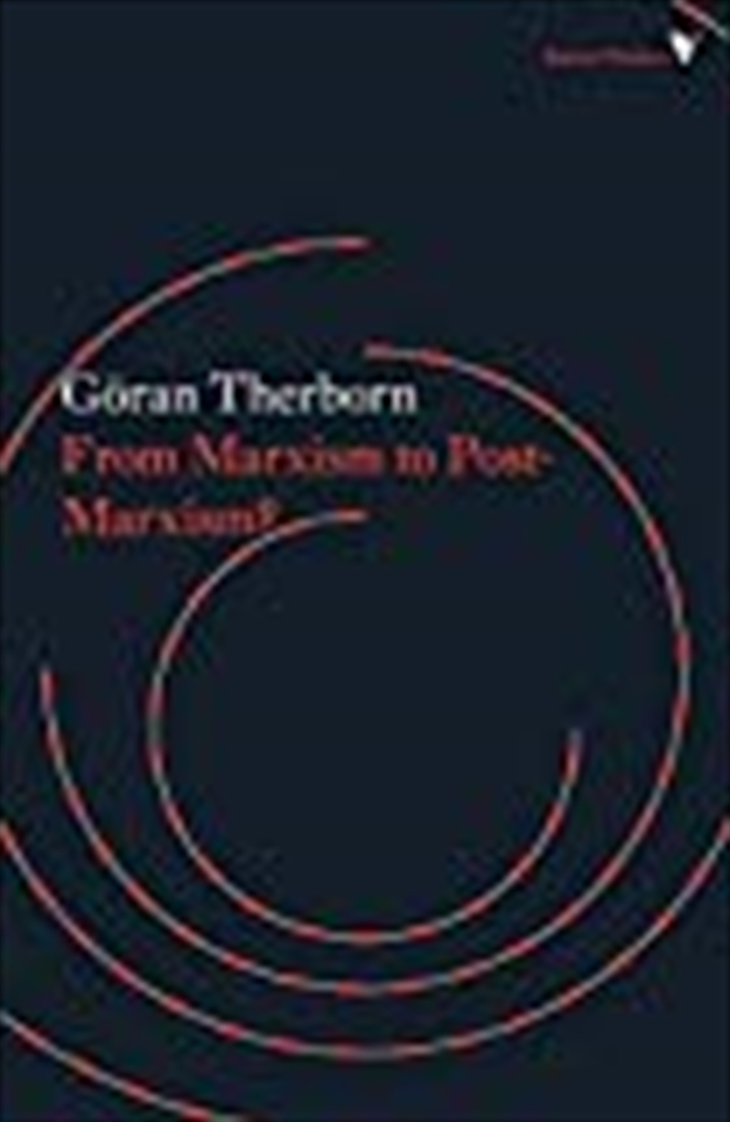 From Marxism To Post-marxism? (radical Thinkers)/Product Detail/History