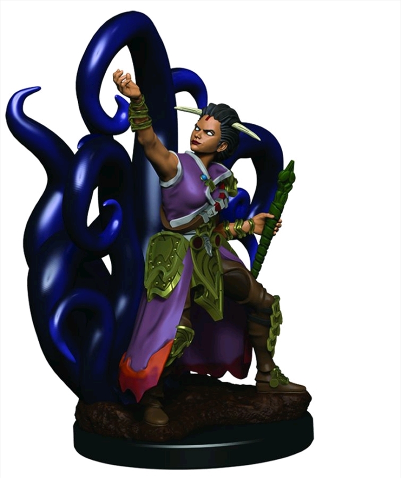 Dungeons & Dragons - Icons of the Realms Female Human Warlock Premium Miniature/Product Detail/RPG Games