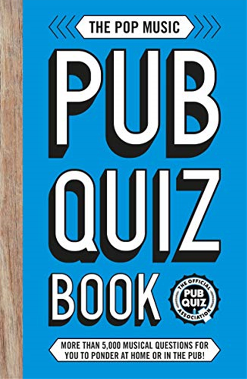 The Pop Music Pub Quiz Book/Product Detail/Adult Books