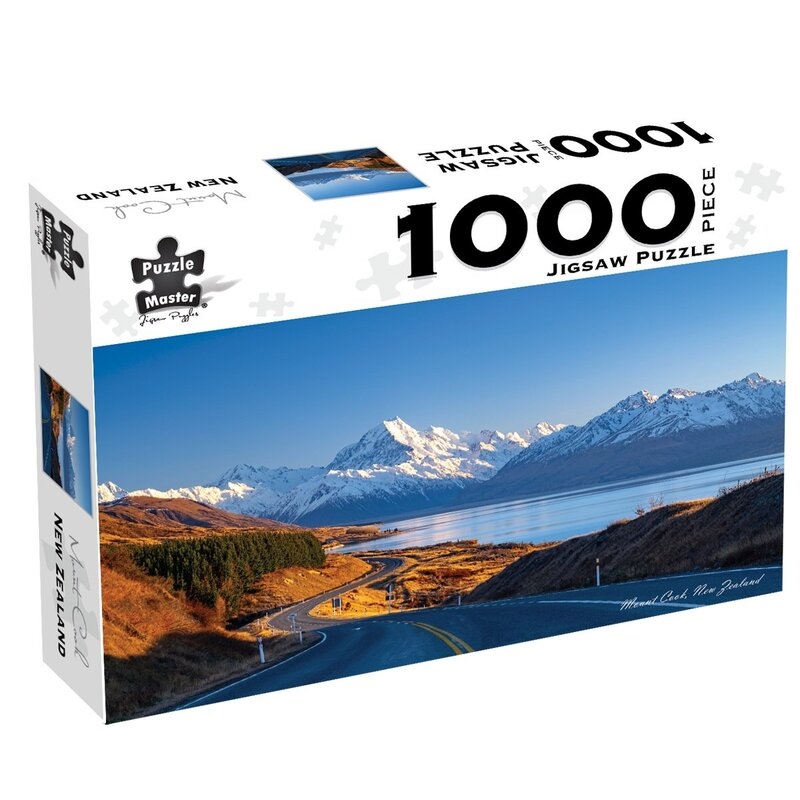 Mount Cook New Zealand 1000 Piece Puzzle Puzzles Sanity