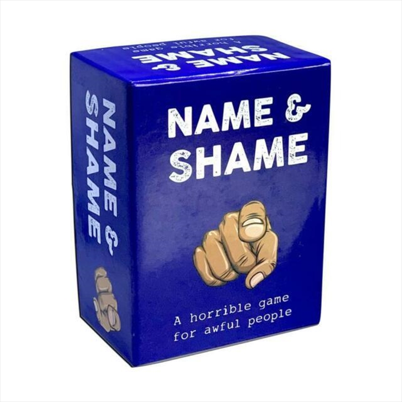 Name And Shame/Product Detail/Card Games