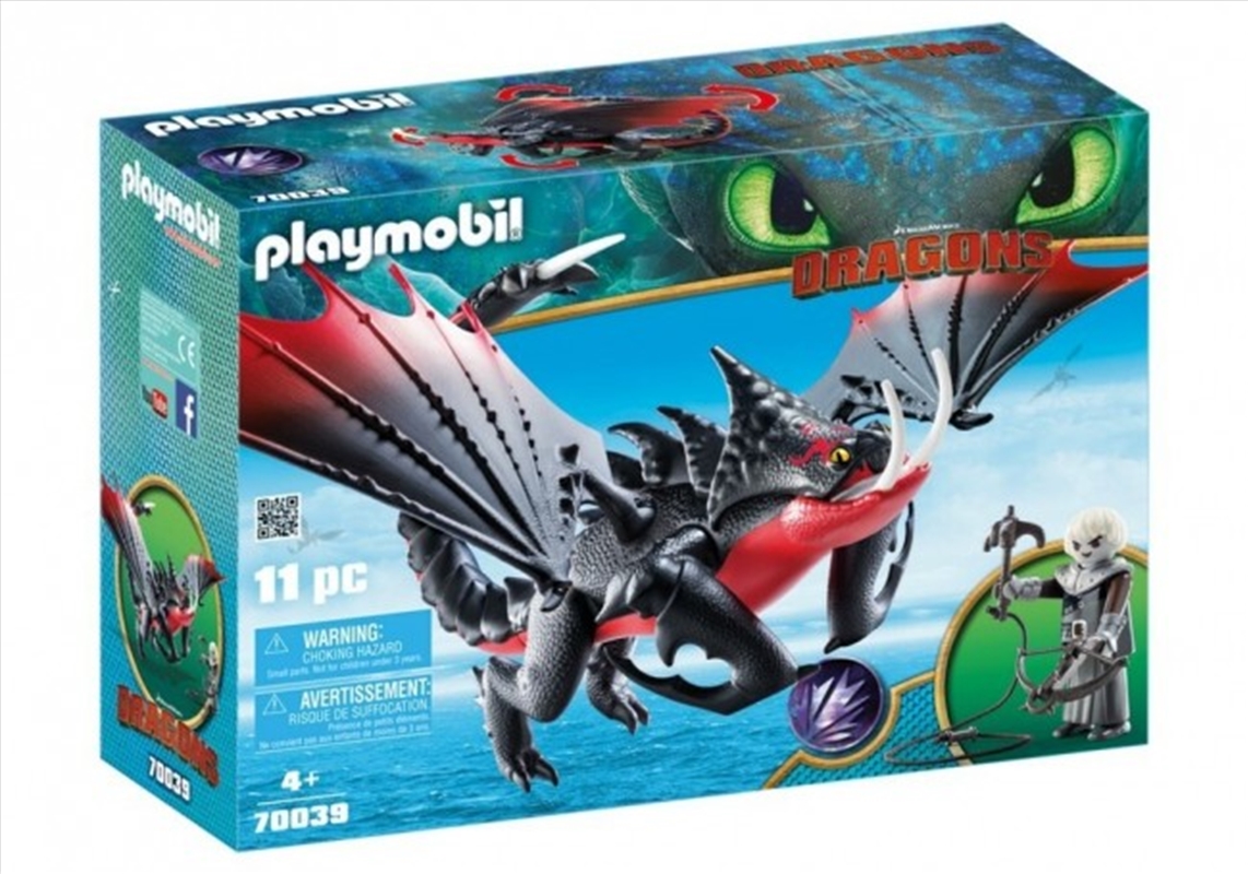 Buy How To Train Your Dragon Deathgripper With Grimmel Playmobil Toy