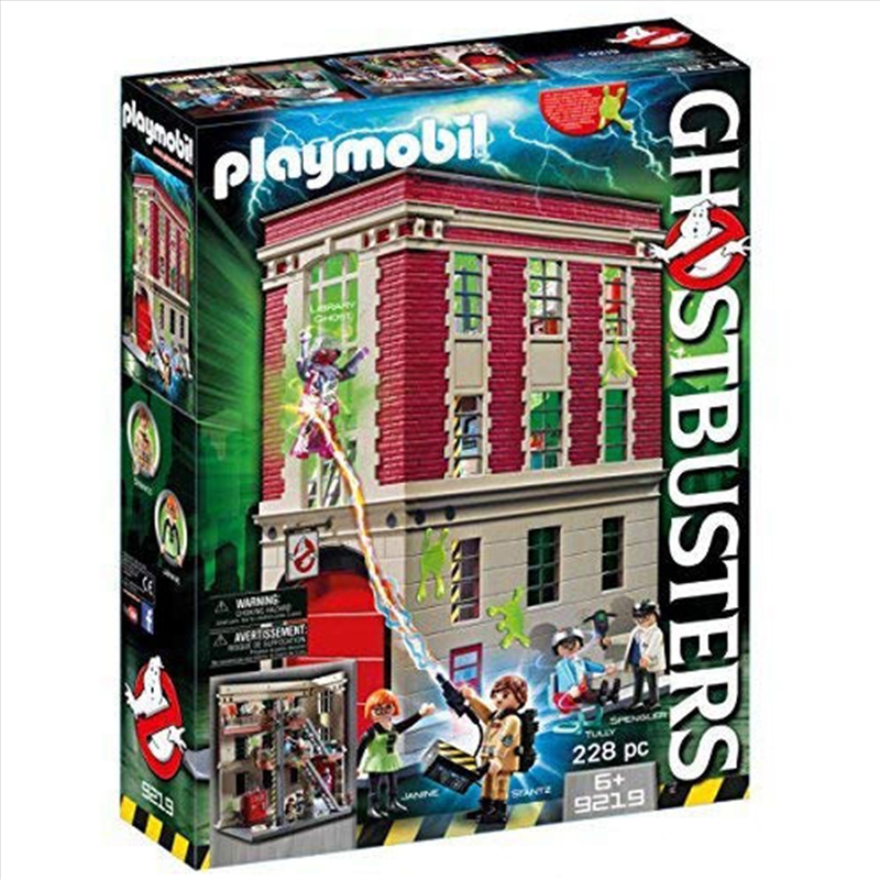 Buy Ghostbusters Firehouse Playmobil Toy Sanity