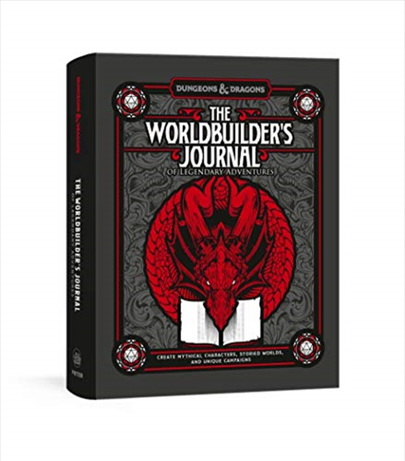 The Worldbuilder's Journal of Legendary Adventures (Dungeons & Dragons) | Hardback Book