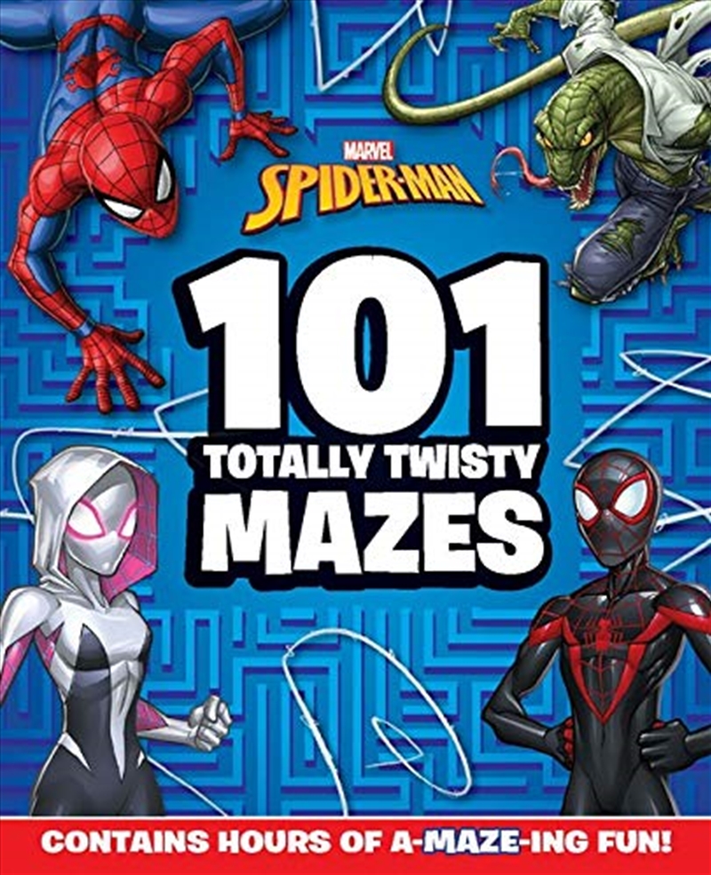 Spider-man: 101 Totally Twisty Mazes (marvel)/Product Detail/Kids Activity Books