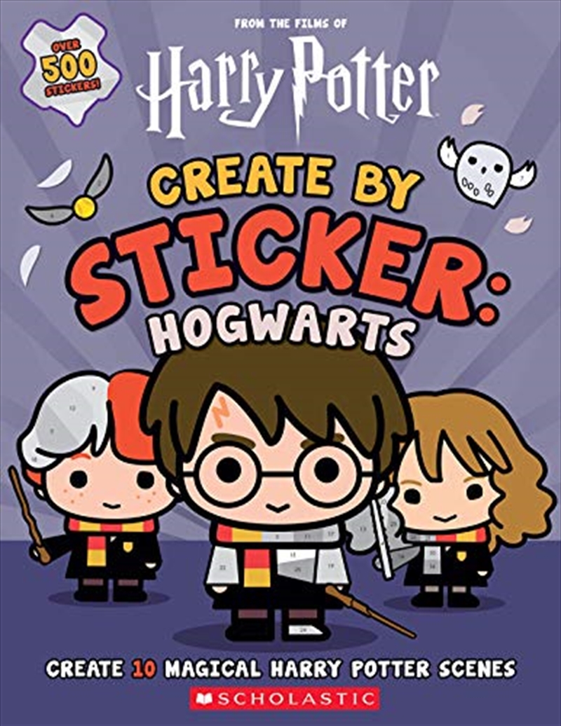 Harry Potter: Create By Sticker: Hogwarts/Product Detail/Kids Activity Books