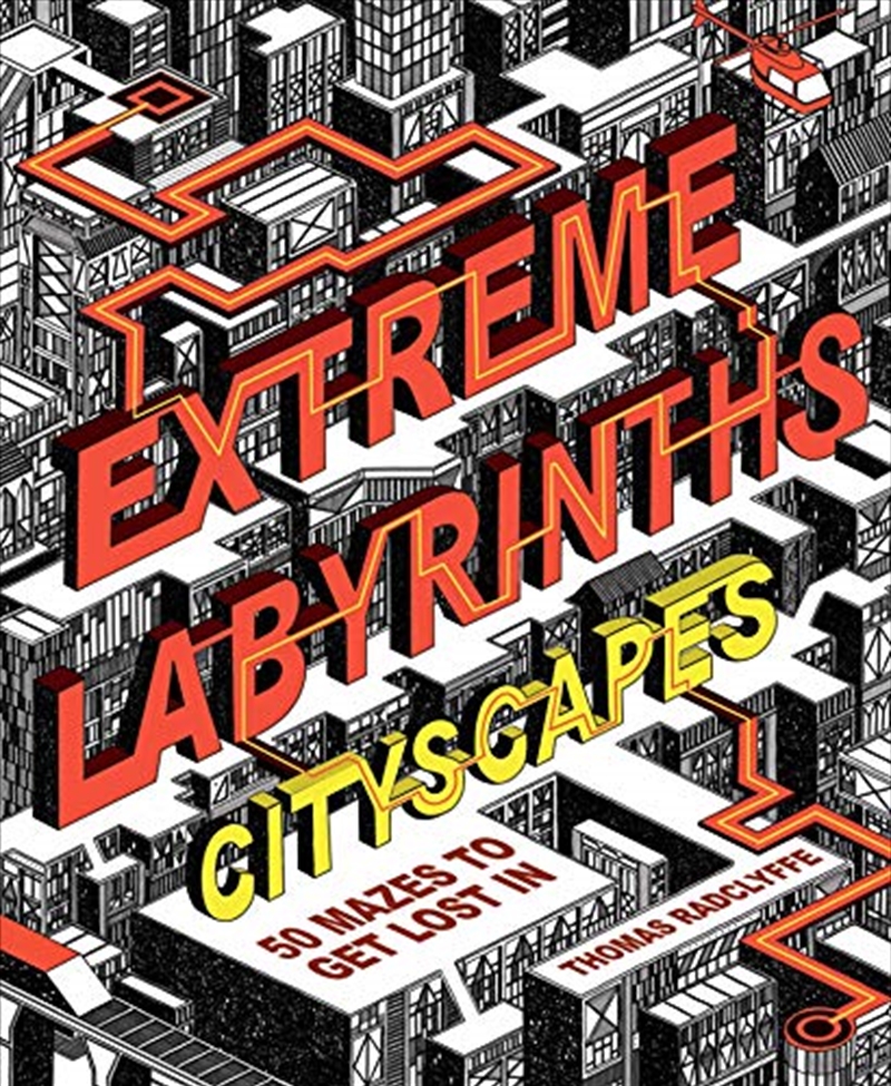 Extreme Labyrinths Cityscapes/Product Detail/Adults Activity Books