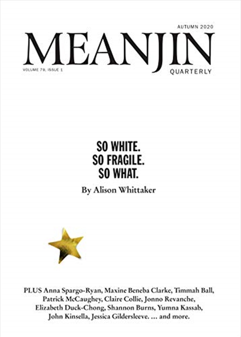 Meanjin Vol 79 No 1/Product Detail/Literature & Plays