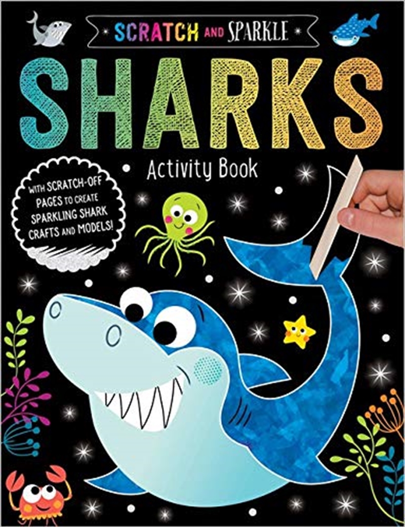 Scratch And Sparkle Sharks Activty Book/Product Detail/Kids Activity Books