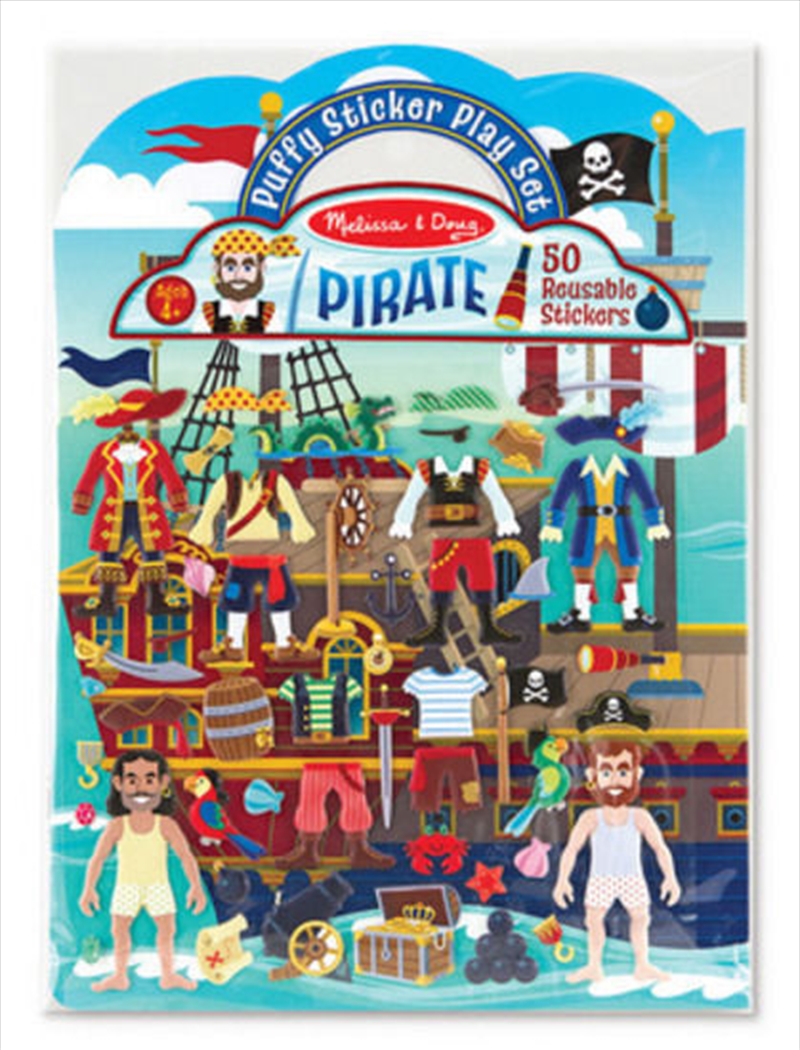 Puffy Sticker Play Set: Pirate/Product Detail/Stickers