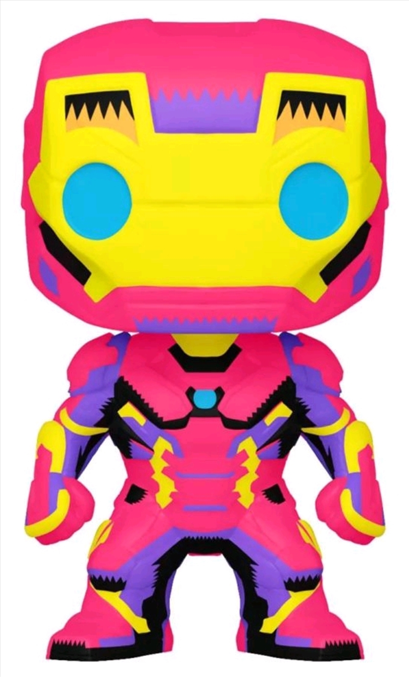 Iron Man - Iron Man Black Light US Exclusive Pop! Vinyl [RS]/Product Detail/Movies