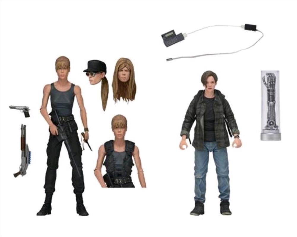 Terminator 2 - Sarah & John Connor 7" Action Figure 2-pack/Product Detail/Figurines