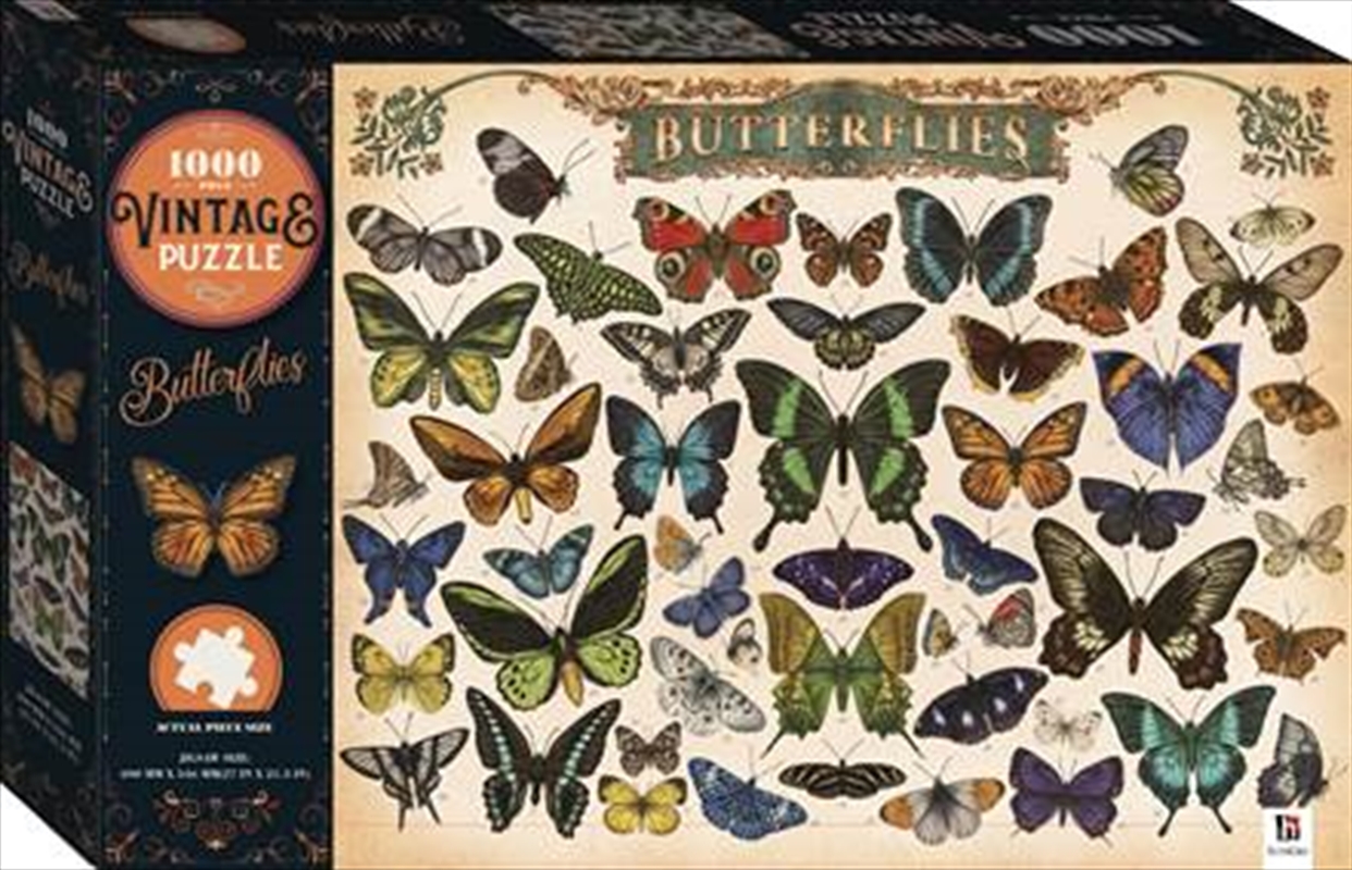 Butterflies - 1000 Piece Puzzle/Product Detail/Nature and Animals