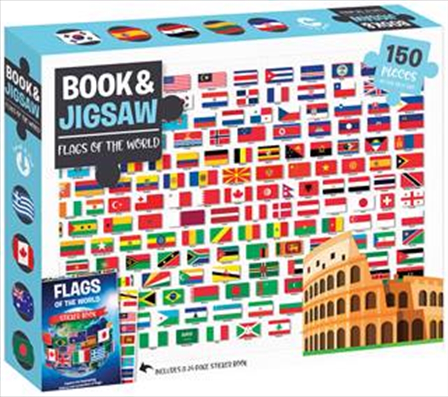 Flags Of The World 150 Piece Jigsaw Puzzle/Product Detail/Education and Kids