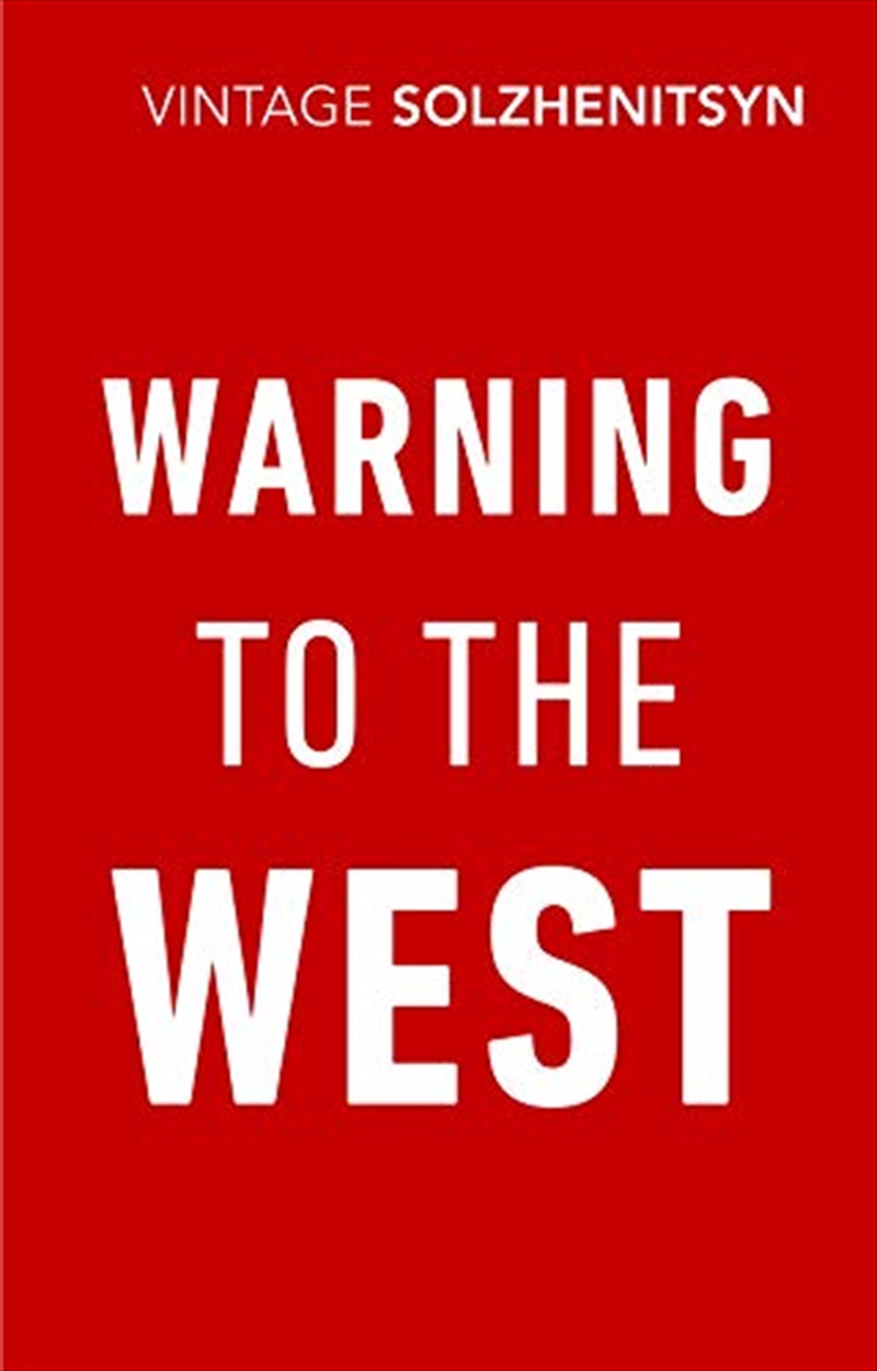 Warning to the West/Product Detail/Society & Culture