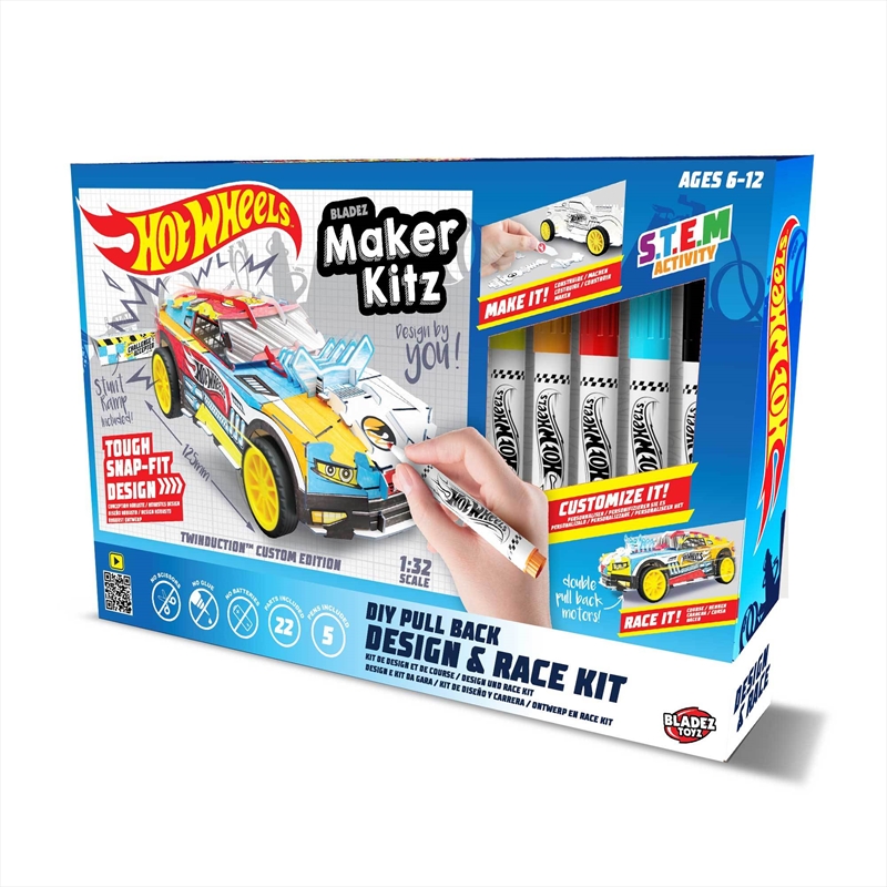 Hot Wheels Maker Kitz DIY Design Race Kit/Product Detail/Play Sets