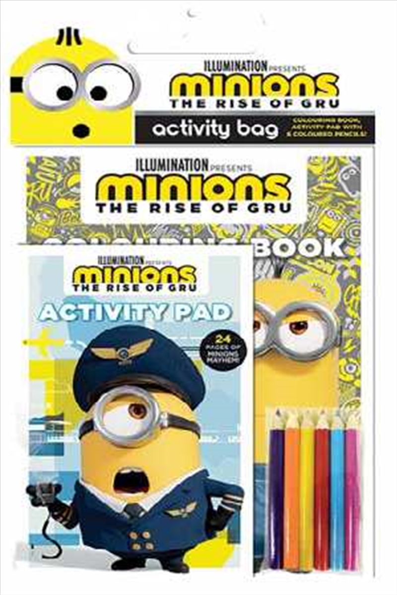 Minions The Rise Of Gru: Activity Bag/Product Detail/Kids Activity Books