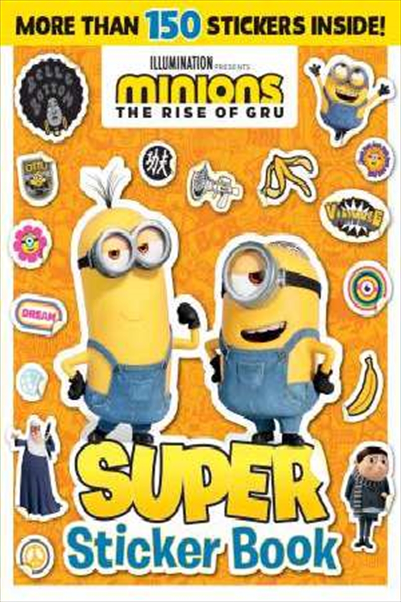 Minions The Rise Of Gru: Super Sticker Book/Product Detail/Stickers