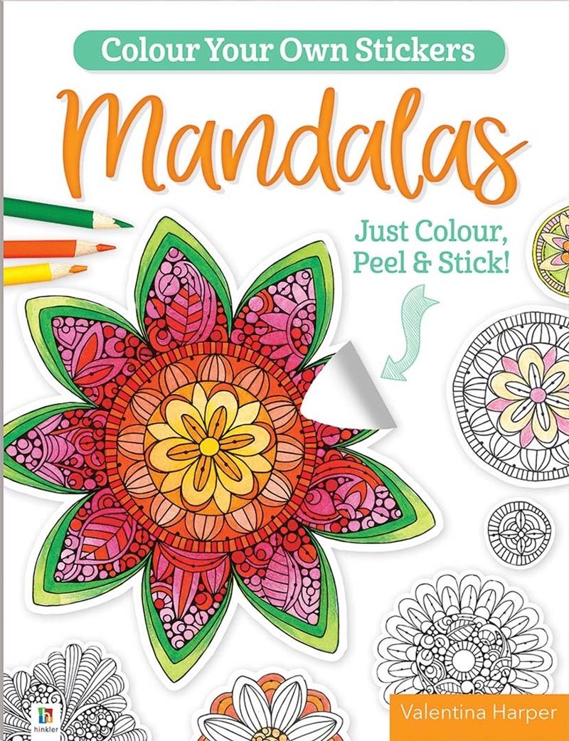 Colour Your Own Stickers - Mandalas | Colouring Book