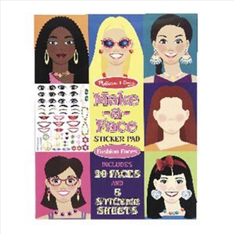 Make A Face: Fashion Faces/Product Detail/Arts & Crafts Supplies