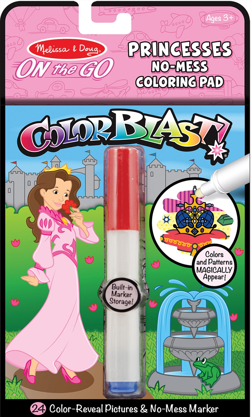 Color Blast: Princess/Product Detail/Kids Colouring
