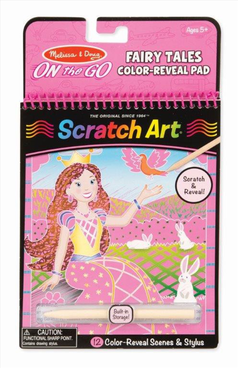 Scratch Art Color Reveal Pad: Fairy Tale/Product Detail/Arts & Crafts Supplies