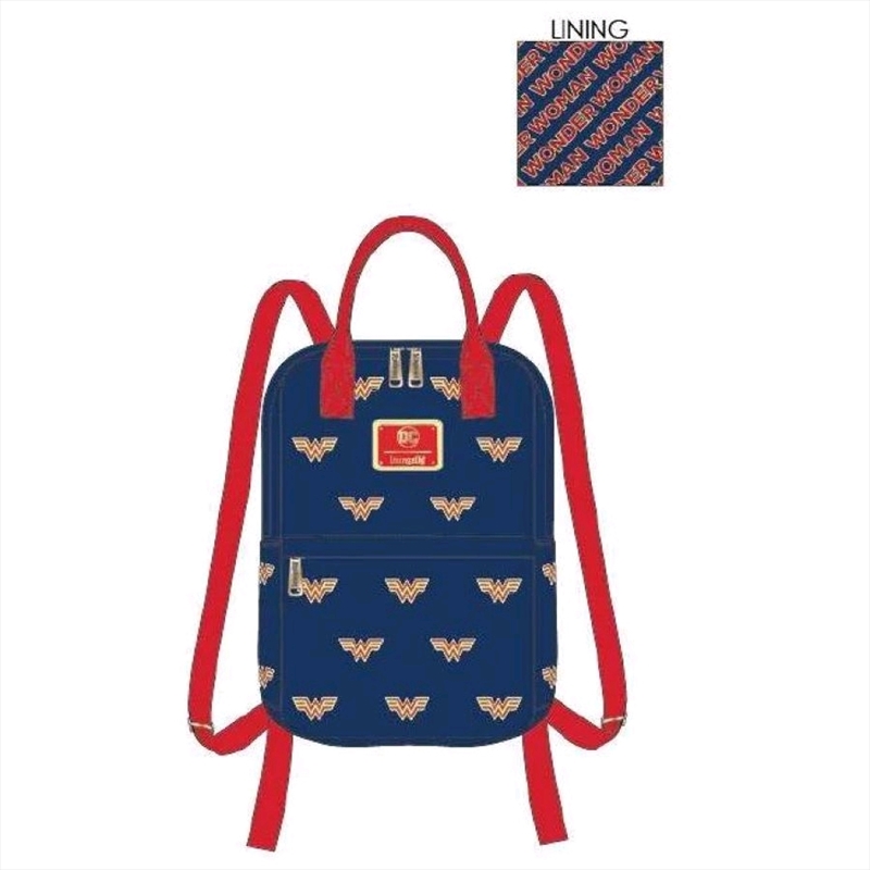 Loungefly - Wonder Woman Logo Backpack/Product Detail/Bags