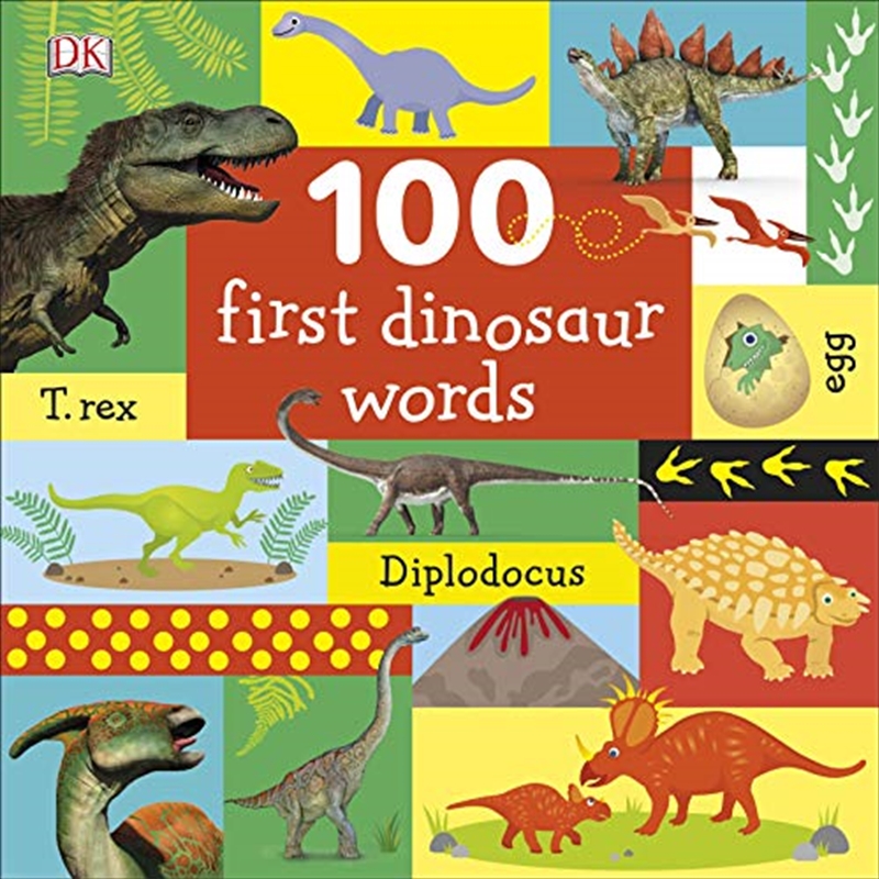100 First Dinosaur Words/Product Detail/Kids Activity Books