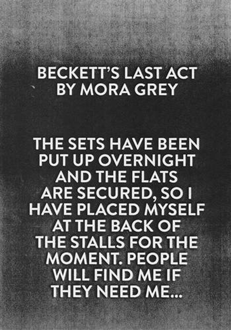 Beckett's Last Act/Product Detail/Reading