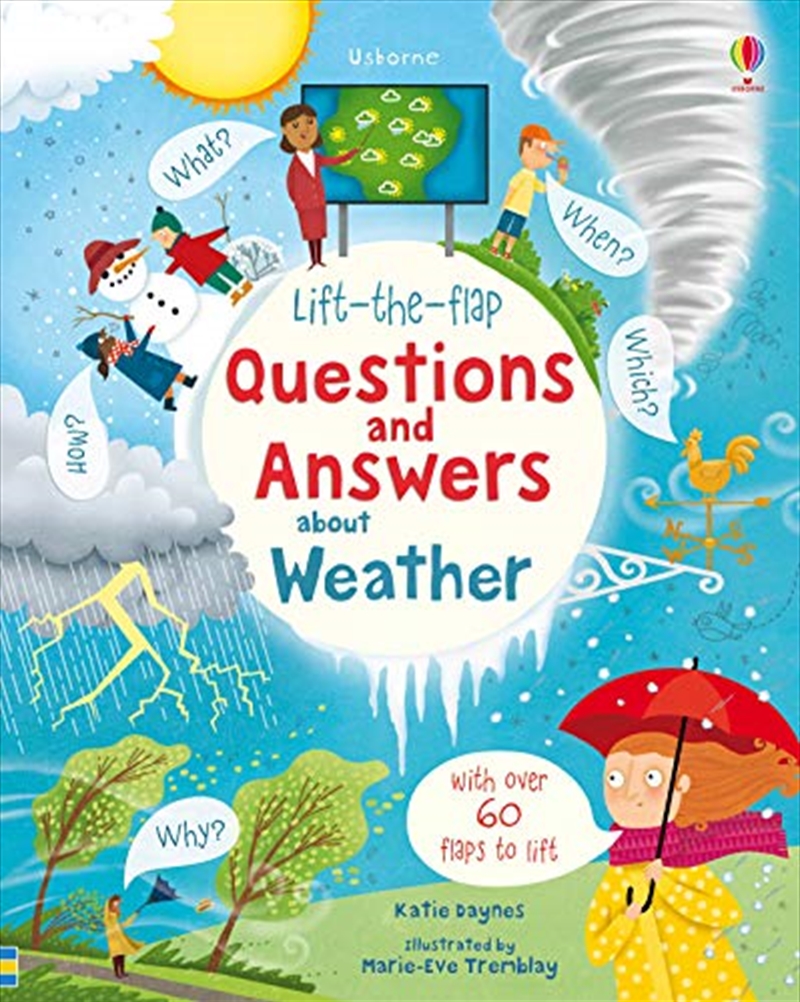 Lift-the-flap Questions And Answers About Weather (board Books)/Product Detail/Early Childhood Fiction Books
