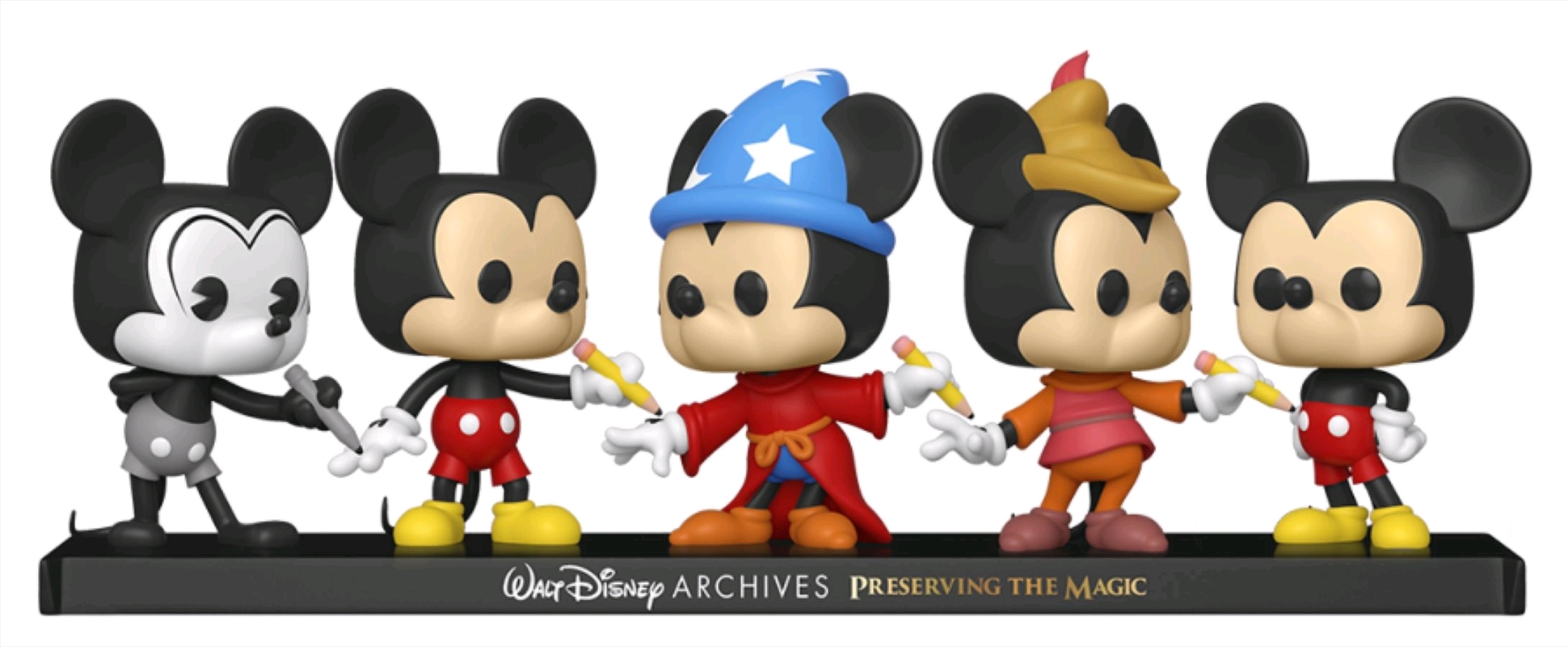Mickey Mouse - Mickey Mouse US Exclusive Pop! Vinyl 5-Pack [RS]/Product Detail/Movies