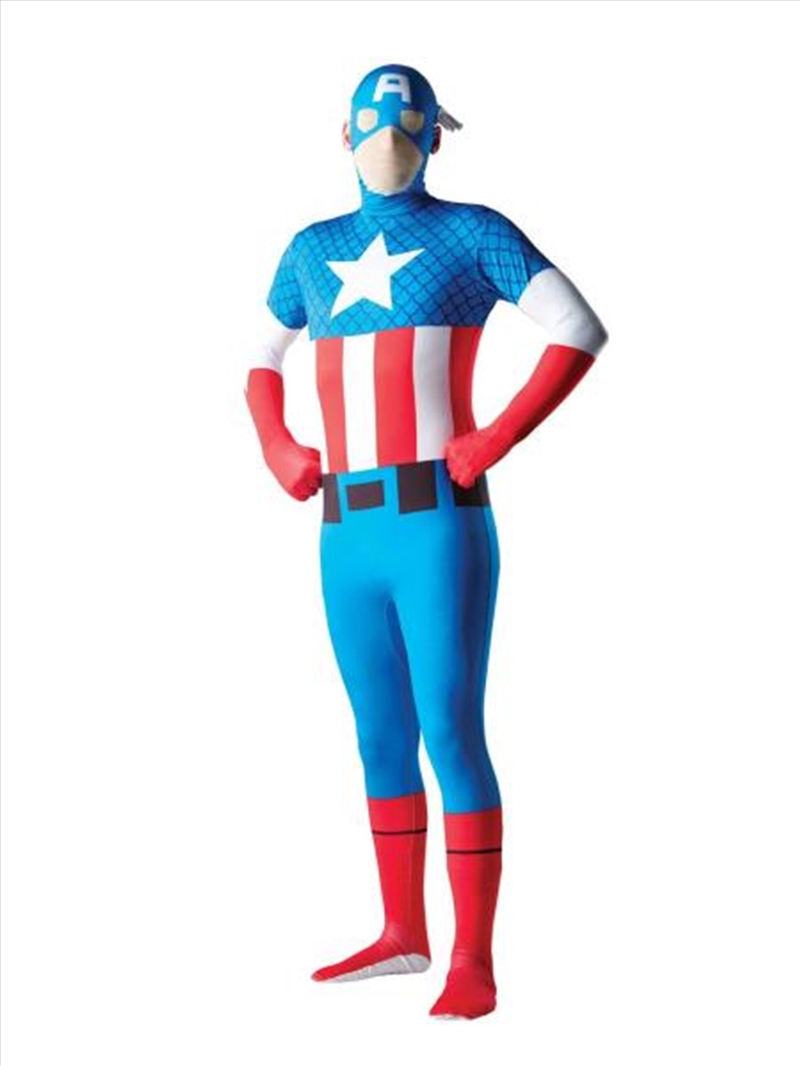 Captain America 2Nd Skin: Size M/Product Detail/Costumes