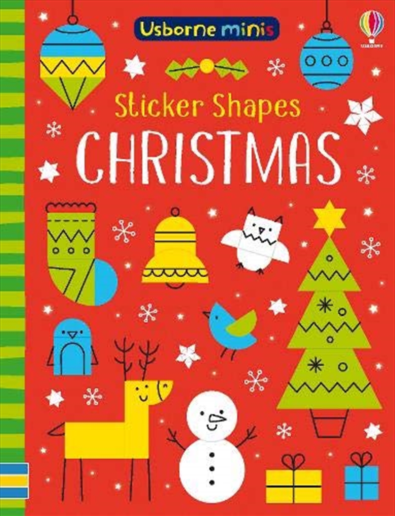Mini Books Sticker Shapes Christmas (usborne Mini Books)/Product Detail/Stickers