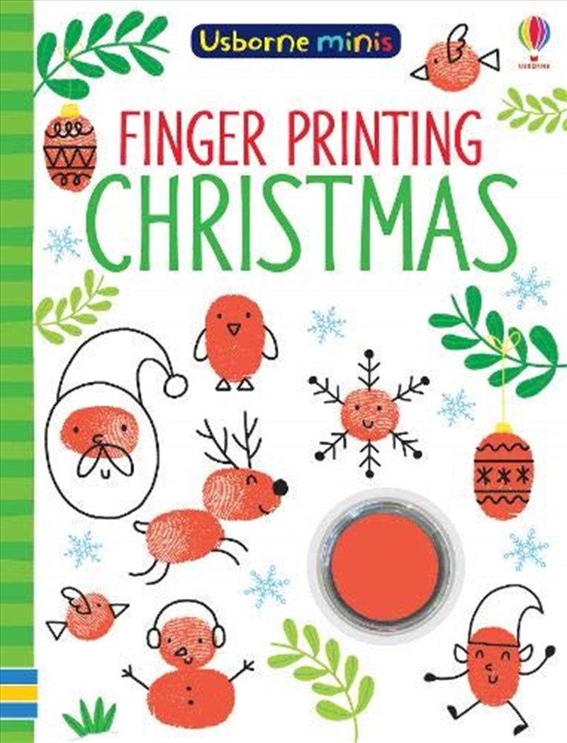 Finger Printing Christmas (Usborne Minis)/Product Detail/Children