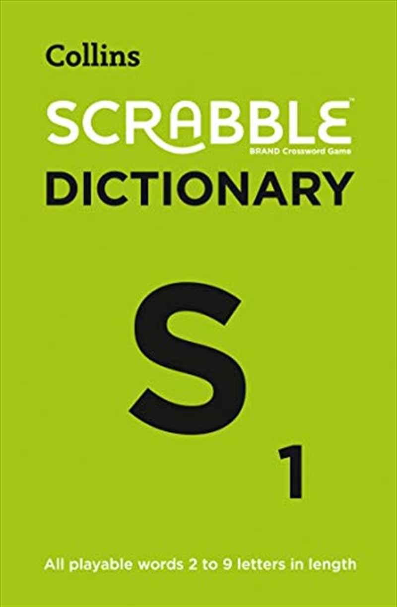 Collins Scrabble Dictionary: The Official Scrabble Solver - All Playable Words 2 - 9 Letters In Leng/Product Detail/Reference & Encylopaedias