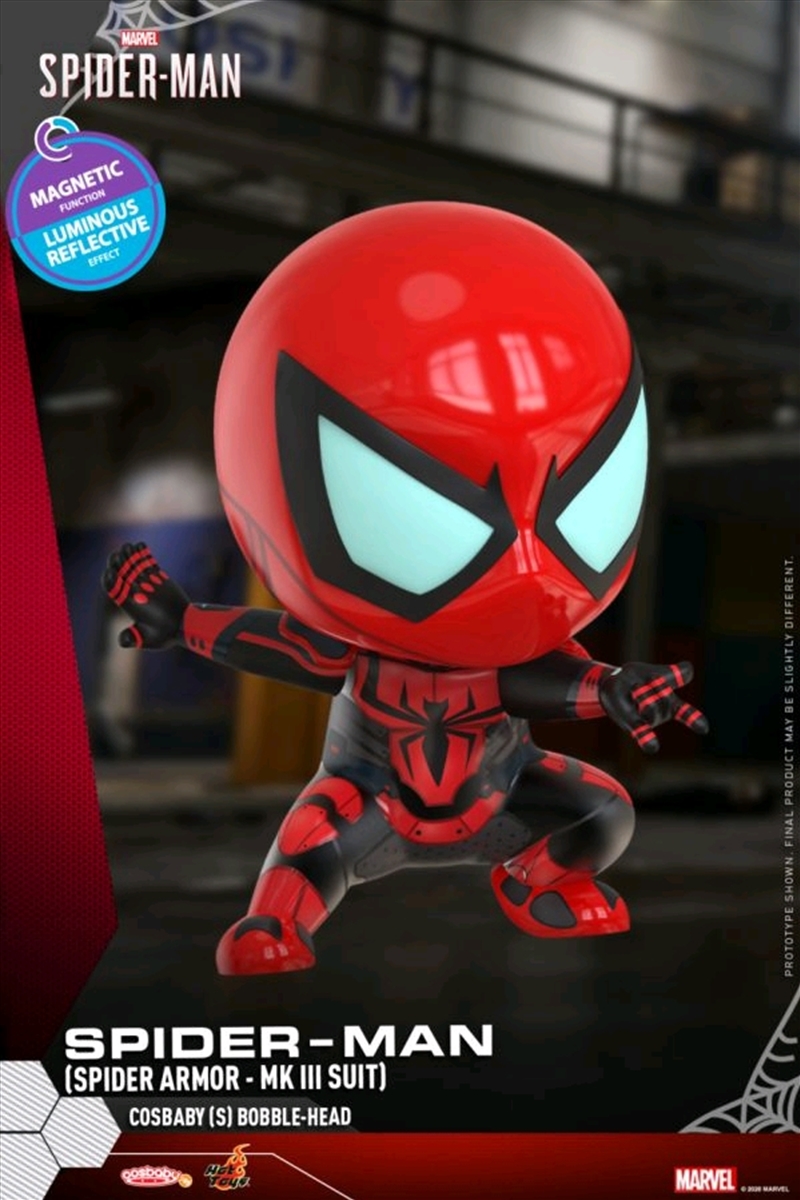 Spider-Man - Spider Armor Mark III Suit UV Cosbaby/Product Detail/Figurines