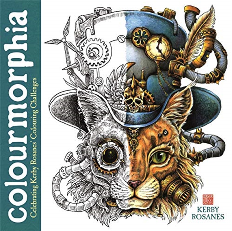 Colourmorphia: Celebrating Kerby Rosanes' Colouring Challenges (kerby Rosanes Extreme Colouring)/Product Detail/Kids Colouring